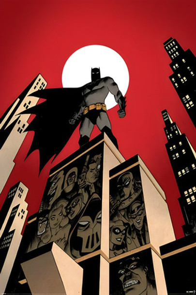 Póster Batman Autoadhesivo 100x70cm #584 0