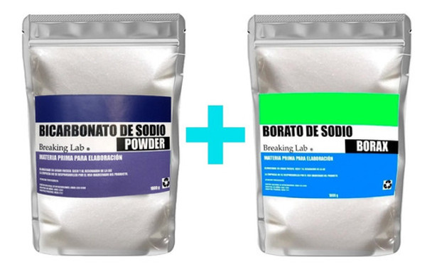 Bicarbonato De Sodio + Borax Borato De Sodio 1 Kilo De C/u!! 0