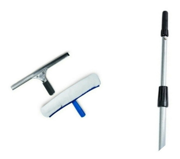 Kit Lava Y Secavidrios 35cm +extensor Alum 2.5mt Prof Royco 0 Kit Lava Y Secavidrios 35cm +extensor Alum 2.5mt Prof Royco 0