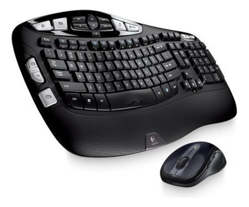 Combinación De Teclado Y Mouse Logitech Mk550 Wireless Wave 0