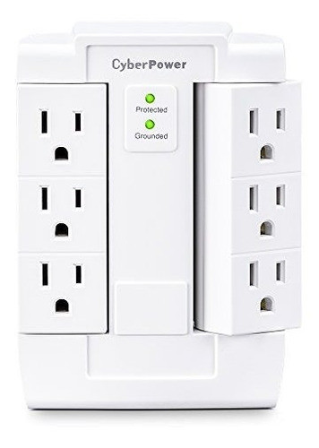 Cyberpower Csb600ws Essential Surge Protector, 900j / 125v, 0