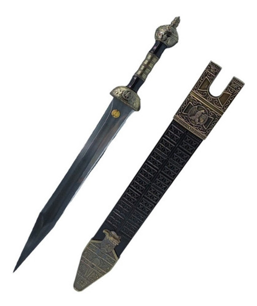 Adaga Faca Gládio Romana 46 Cm C/ Bainha 0 Adaga Faca Gládio Romana 46 Cm C/ Bainha 0