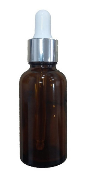 Frasco De Vidrio Ambar De 10ml Con Cuenta Gota Plata (x 10) 0 Frasco De Vidrio Ambar De 10ml Con Cuenta Gota Plata (x 10) 0