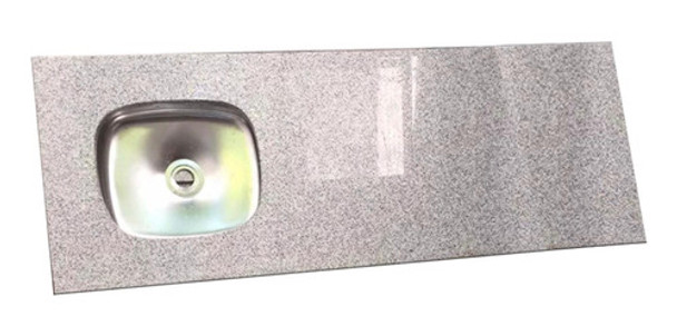 Mesada 120x55 En Granito Con Pileta Simple Incluida 0