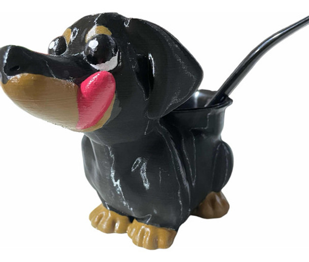 Mate Set Perro Salchicha 3d 0