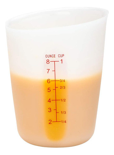 Vaso Medidor Flexible De 8 Oz Para Utensilios De Restaurante 0