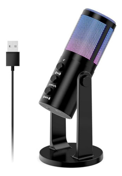 Usb Gaming Microphone, Streaming Mic With Rgb 0 Usb Gaming Microphone, Streaming Mic With Rgb 0