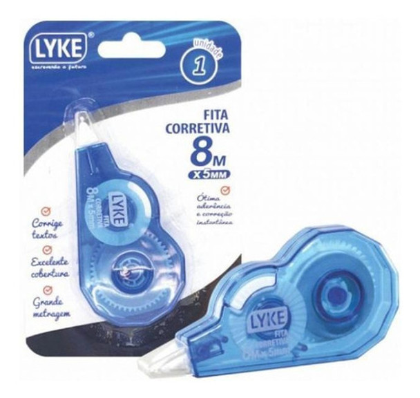 Corretivo Fita Lyke 5mm X 8m Com 24 Unidades 0