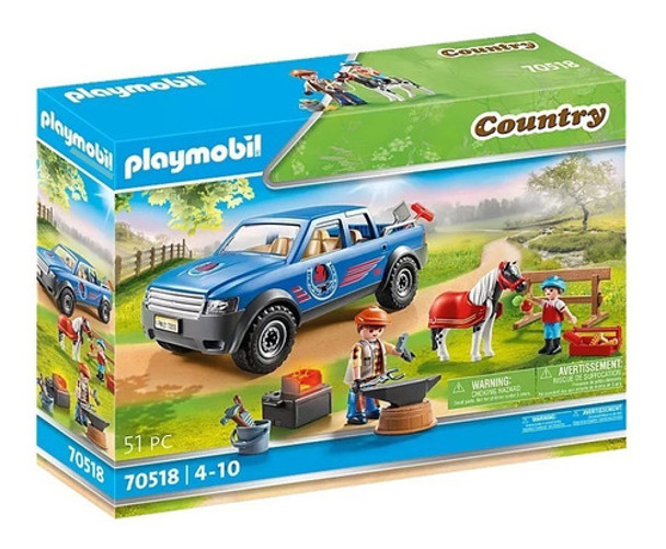 Playmobil Country Herrador 51 Pc 70518 Intek 0