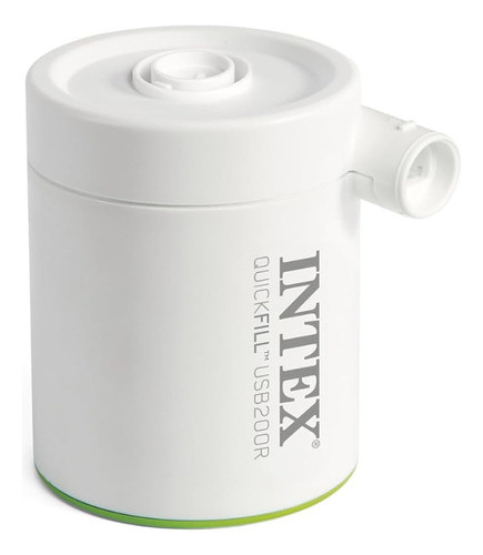 Bomba De Aire Recargable Usb Intex 66637e Quickfill: Los Col 0