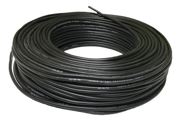 Gbr  Rollo Cable Dmx 120 Ohms 10 Metros Para Dmx Luces Pro 0