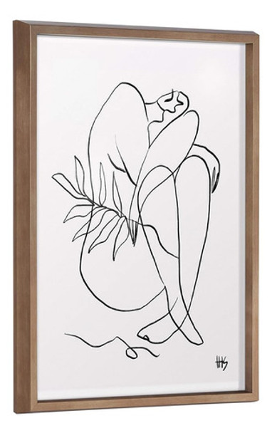 Kate Y Laurel Blake Summer Lines 5 Arte De Pared De Vidrio I 0