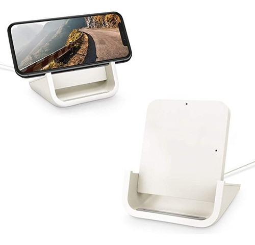 Soporte De Carga Inalambrico. Color Blanco 0