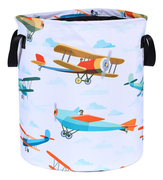 Divertida Cesta De Lavanderia Plegable Impermeable De Tela O 0