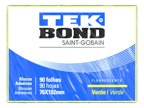 Notas Adhesivas Verdes 76x102 90 Hojas 0