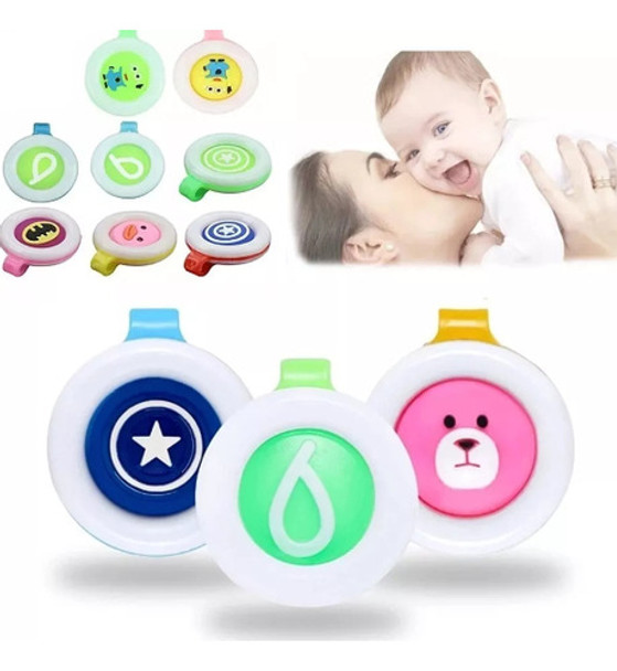 Broche Para Bebê 5 Unidade Citronela Repelente Anti Mosquito 0