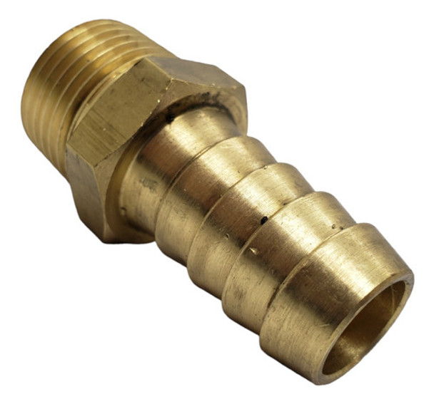 Acople Racord Manguera Espiga 16mm Bronce Rosca 1/2 0