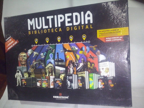 Biblioteca Digital Multipedia : Catalogo  Manual Y  12 Cds 0