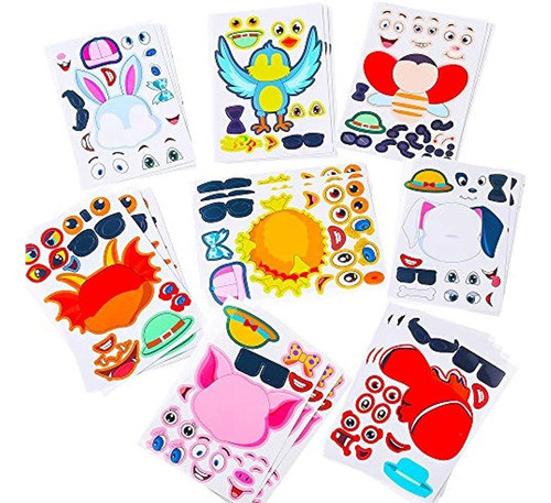 Sinceroduct Haga Sus Propias Pegatinas, 60 Piezas De Pegatin 0