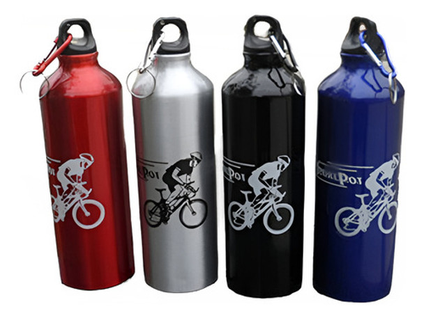 Botellas De Aluminio Deportiva Para Bici De 750ml (bot2899) 0
