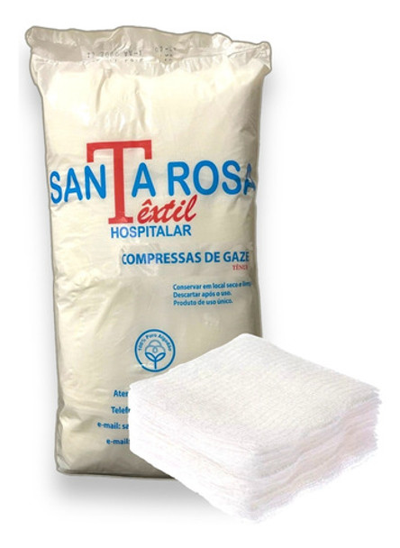 Compressa Gaze Hidrofila Não Estéril 11 Fios 500(unid) 0