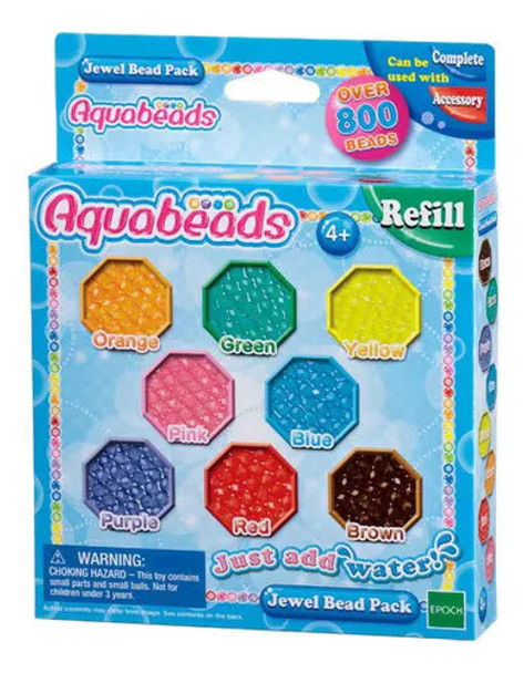 Aquabeads Jewel Bead Pack 31520 Para Niños 0