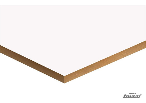 M.d.f. Melaminico Blanco Alpino 18 Mm X 2.60 M X 1.83 M 0