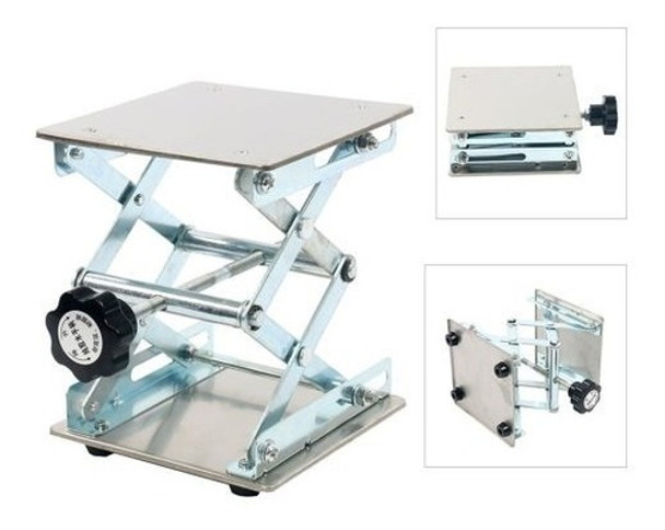6'' Acero Inoxidable Laboratorio Soporte Mesa Scissor La Ele 0