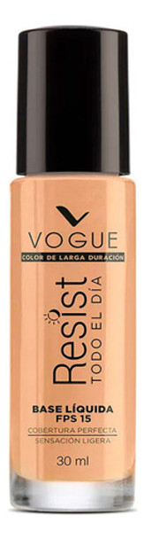 Base Liquida Vogue Resist - Jsaúl 0 Base Liquida Vogue Resist - Jsaúl 0