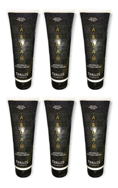 Kit X 6 Cremas De Peinado Argan X 230 Ml - Fidelite 0 Kit X 6 Cremas De Peinado Argan X 230 Ml - Fidelite 0