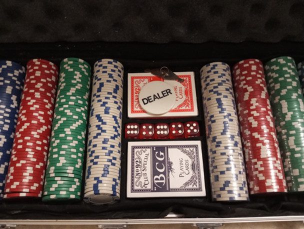 Valija Poker, Blackjack Excelente Estado 0