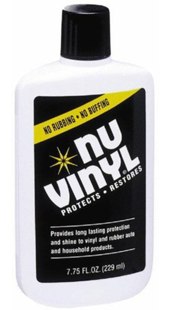 Nu Vinyl - Limpiador & Protector Tablero Plasticos Goma Auto 0