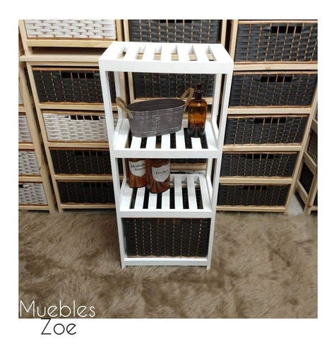 Organizador Estante Canastero Multiuso Baño Cocina Lavadero 0