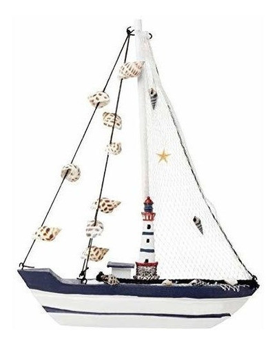 Conjunto De Velero Juvale De Decoracion De Madera Para Vela 0