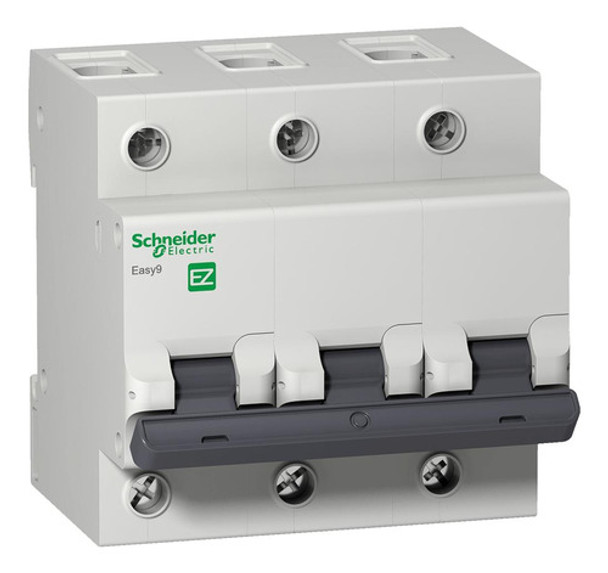 Disjuntor Tripolar Schneider Easy9 4.5ka Curva C 125a 0 Disjuntor Tripolar Schneider Easy9 4.5ka Curva C 125a 0