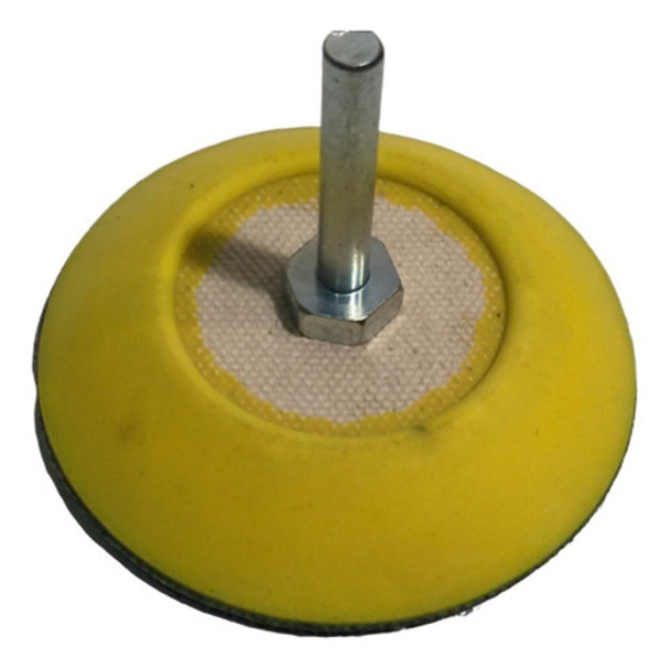Plato C/ Velcro P/ Adherir Pad Bonete Pulido Taladro 3 Pul. 0 Plato C/ Velcro P/ Adherir Pad Bonete Pulido Taladro 3 Pul. 0