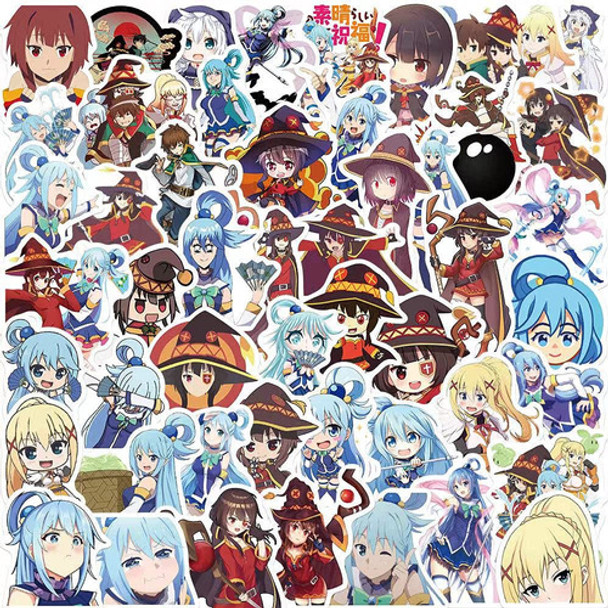 Pack 50 Stickers Konosuba! 0