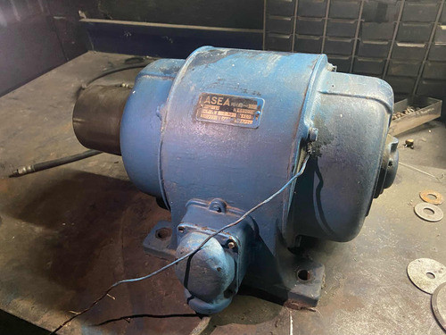Motor Asea 2 Hp Trifasico Funcionando 0