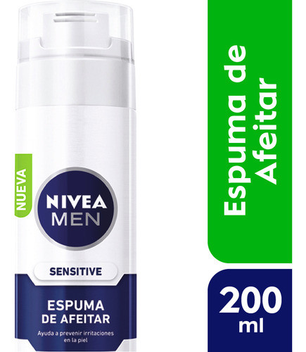 Nivea Men Espuma De Afeitar  Sensitive 200ml 0