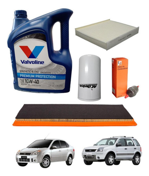 Kit Aceite Y Filtros Ford Ecosport / Fiesta Max 1.6 8v 0
