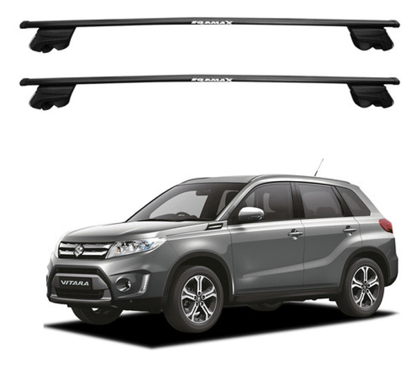 Barras De Techo Eqmax Beta Suzuki Vitara 2017-2022 Negro 0