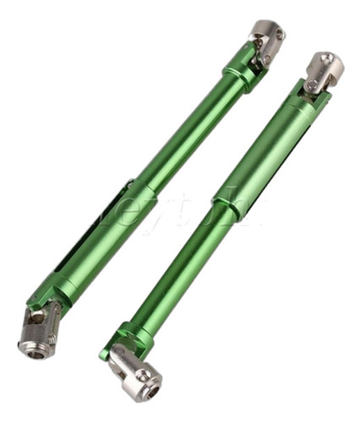 2pcs Universal Al Eje 106 138mm Para Axial Scx10 Rc1:10 Scx0 0