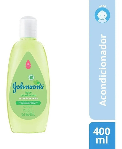 Acondicionador Johnson's Baby Enjuague De Manzanilla 400ml 0