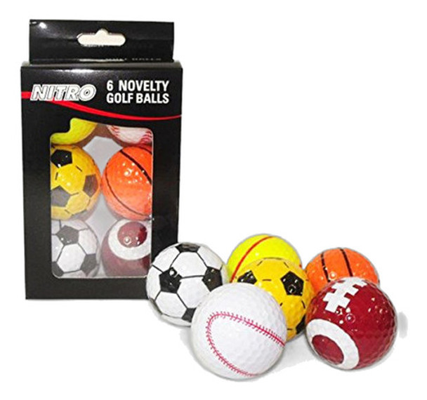 Bolas De Golf Con Diseño De Pelotas De Playa. 3 Unidades 0 Bolas De Golf Con Diseño De Pelotas De Playa. 3 Unidades 0
