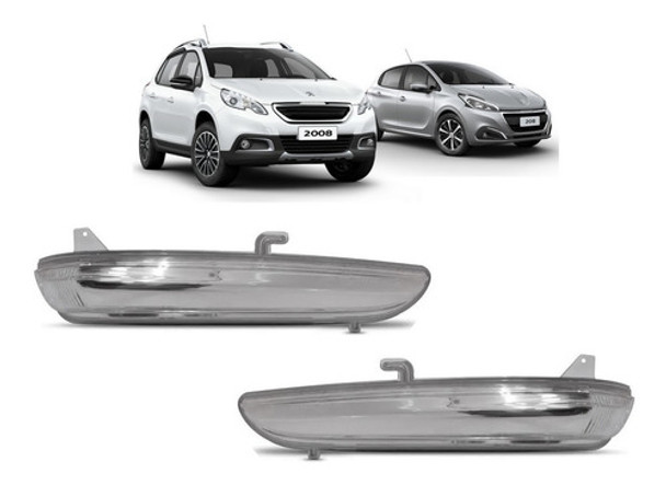 Pisca Retrovisor Peugeot 208 13 14 15 16 17 Original - O Par 0