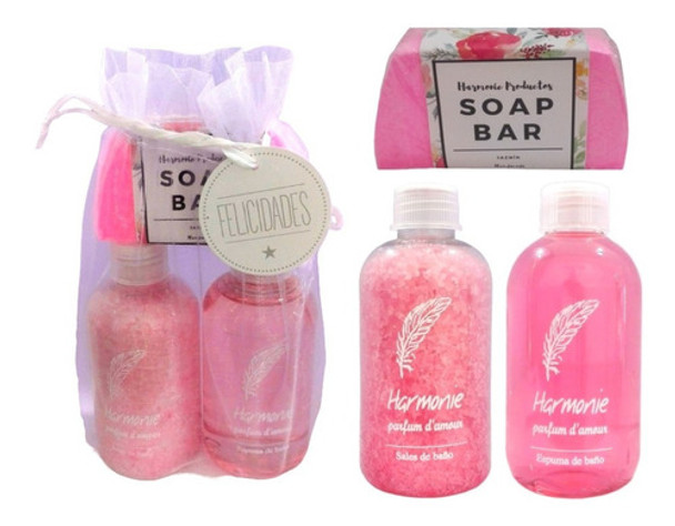 Pack Regalo Mujer Aroma Rosas Set Spa Zen N56 Felicidades 0
