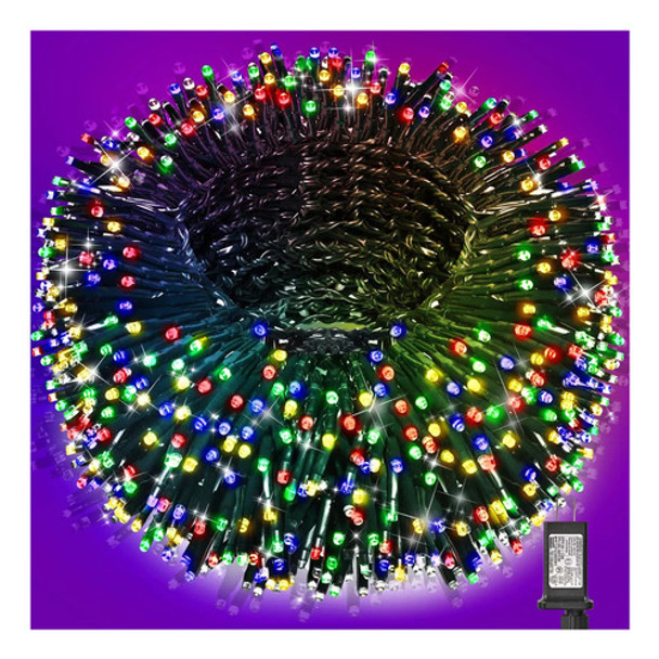 Mwyyyj 448 Luces Led De Navidad En Racimo Para Interiores Y 0