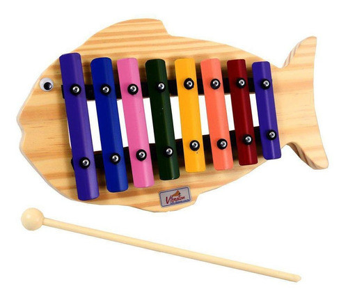 Metalofone Infantil - Peixe - P2234 - Vibratom 0