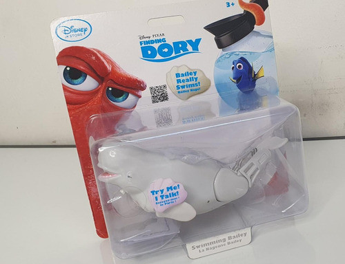 Muñeco Buscando A Dory  Bailey Activa Agua Disney Store 0