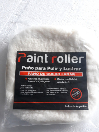 Paño Bonete De Lana Para Lustradoras Roto Orbitales Univ. 0
